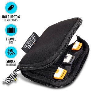 Usb Flash Drive Case With Premium Quality Padded Protection For Up To —  King Of Flash Uk