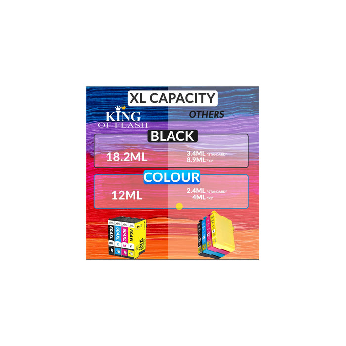 Buy Epson 604 Pineapple 4 Ink Cartridges - Black & Colour, Printer ink